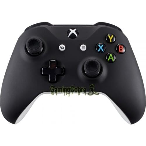 For Xbox One X & One S Controller Custom Soft Touch Black Replacement Housing Shell #SXOFX07