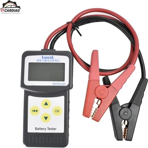 12V Car Battery Tester Automotive Battery Tools Micro 200 Battery Monitor Bluetooth For Cars Battery Analyzer Tester CCA100-2000