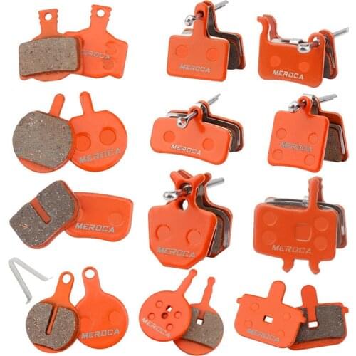 MEROCA MTB brake pads bicycle resin brake pad for SHIMANO M315 M355 M375 M396 M416 M446 M447 M475 TEKTRO SRAM GIANT ZOOM QUADIEM