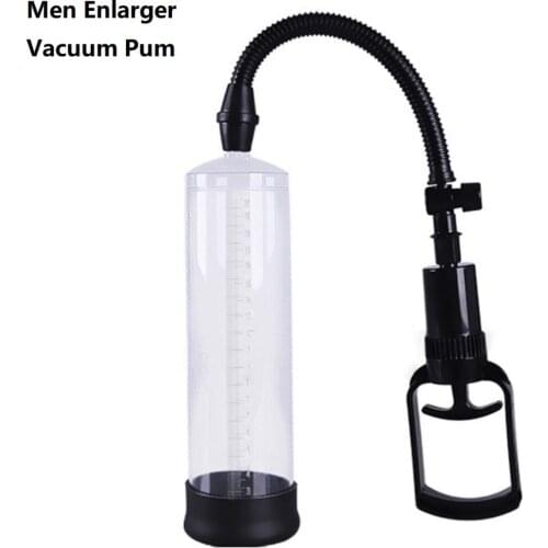 Men Enlarger Vacuum Pump Cock Erection Device Bigger Growth Enlargement Enhancer Male Masturbation Suction Cup Sex Toys