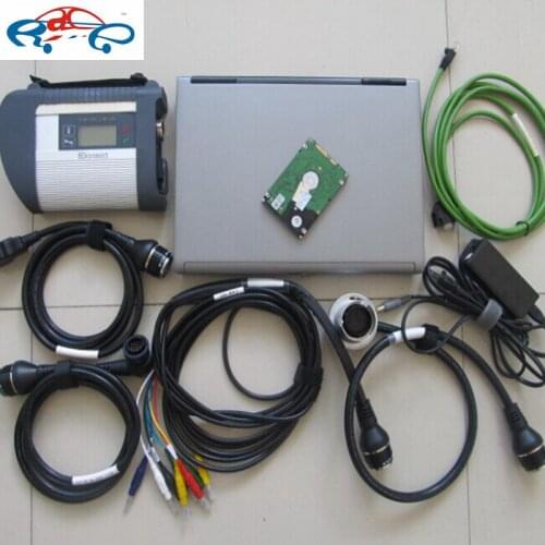 TOP Quality mb sd c4 connect compact 4 with newest hdd 2020.9v+ laptop for dell d630(4gb) 3in1 full set with promotional price