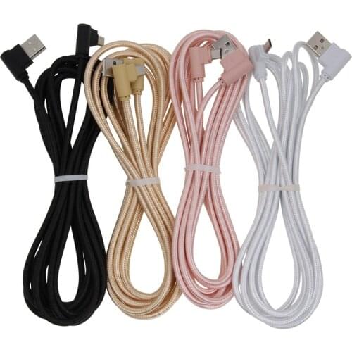 20pcs/lot Fast Charging New Shell Nylon Braided Micro USB Type C Cable Charger for IPhone 8 XR Huawei Phone Charging USBC Cord