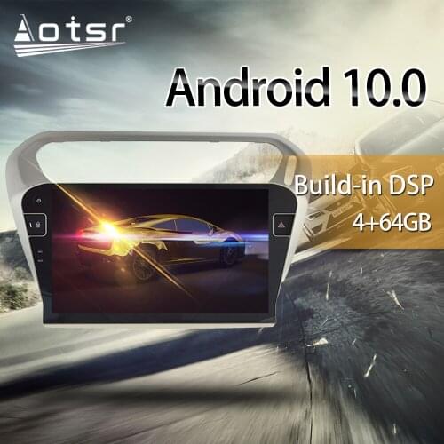 DSP IPS 9 inch Android 10 For PEUGEOT 301 2014 2015 2016-2018 Car Multimedia Radio Player Stereo Screen Audio GPS Navi head unit