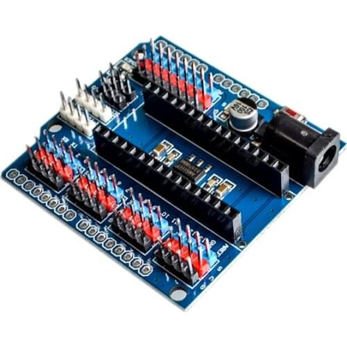 NANO I/O IO Expansion Sensor Shield Module For Arduino UNO R3 Nano V3.0 3.0 Controller Compatible Board I2C PWM Interface 3.3V