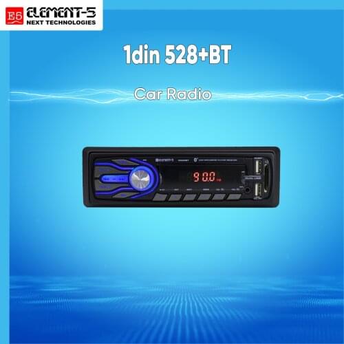 ELEMENT-5 1din 528+BT Radio AM/FM Car Stereo FM Bluetooth Car Player For Universal Host