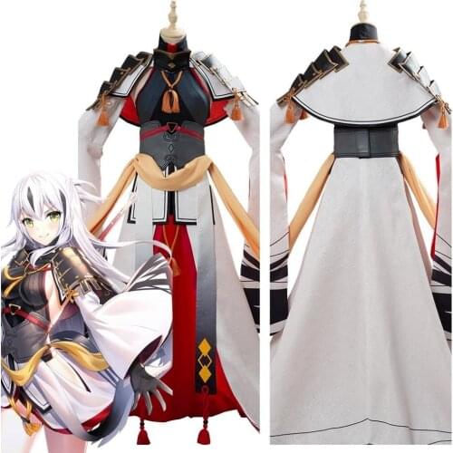 Fate Grand Order Nagao Kagetora Cosplay Costume Halloween Carnival Costume For Adult Women Dress