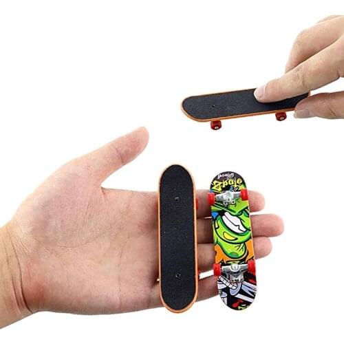 Innovative Printing Professional Alloy Stand FingerBoard Skateboard Mini Finger Boards Skate Truck Finger Skateboard For Kid Toy