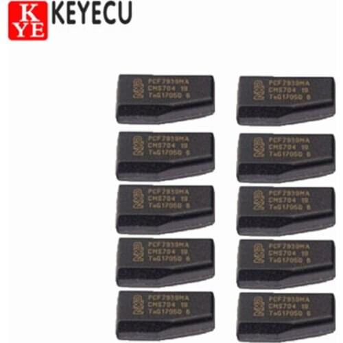 Keyecu 2017 10PCS Blank Transponder Chip PCF7939MA (TP39) for Renault