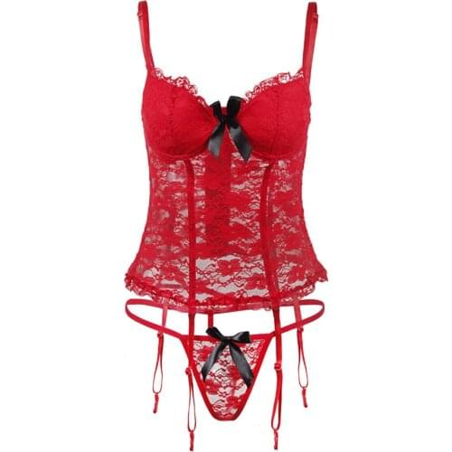 Millyn Hot M L 3XL 4XL Plus Size Open Crotch Sexy Lingerie Women with G String+Garter Erotic Dress Sexy Underwear Lenceria