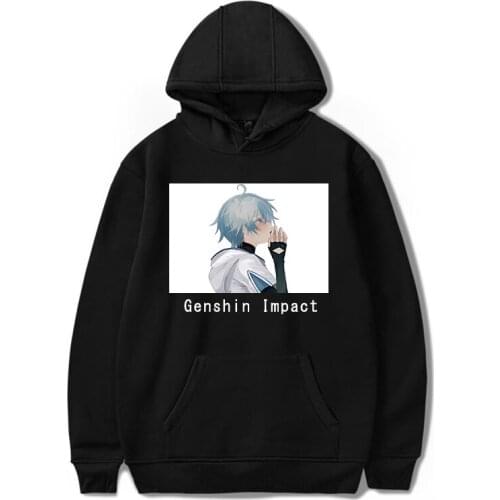Fashion Hot Genshin Impact casual Cool Print Fashion Game Hoodies Sweatshirts Streetwear Graphic Women/Men Hip Hop Top Plus Size
