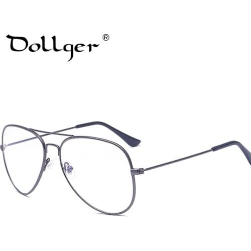 Dollger Eyeglasses Frames Women Men Pilot Glasses Frame Brand Designer Women Optics Classic Clear Lens Glasses frame s1224