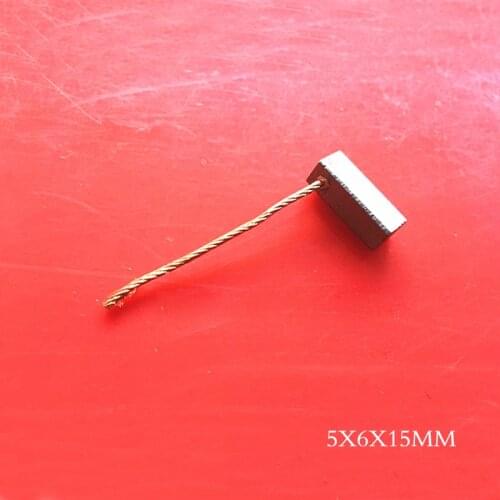 High quality, 5*6*15MM Automotive Wiper motor carbon brush ,Regulator carbon brush, Free shipping