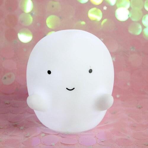 Halloween Cute Ghost Design Luminous LED Lamp Holiday Party Kid Gift Night Light gift for kids