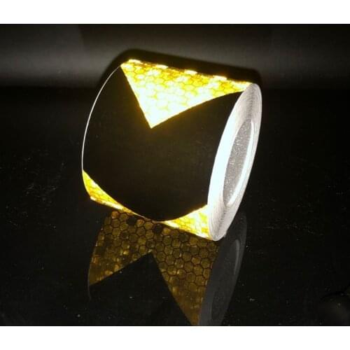Car Reflective Material Tape Sticker Automobile Motorcycles Safety Warning Tape Reflective Film Car Stickers