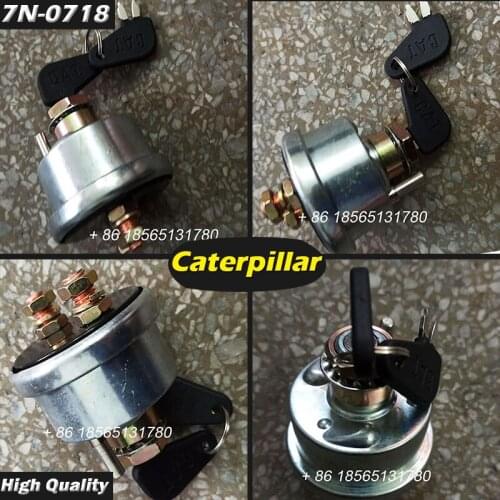 7N0718 7N-0718 Caterpillar Diesel Engine Ignition Switch Disconnect with 2 Lines for CAT312 315 320 322 325 330 345 Excavator