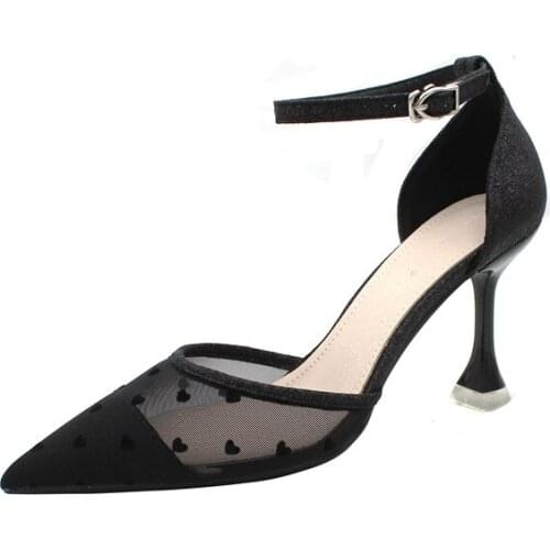 2020 S44823 Summer Rome Style sandals Open Toe Sexy Nightclub Stiletto Female Pump Womens Shoes