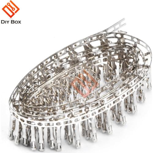 100PCS 2.54mm Dupont Jumper Wire Cable Housing Female Pin Connector Terminal