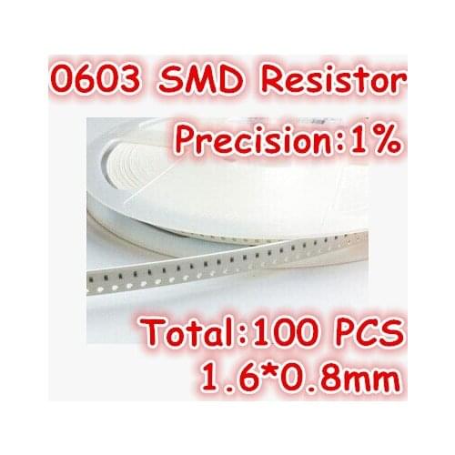 100pcs/lot 0603 1% 49K9 ohm SMD
