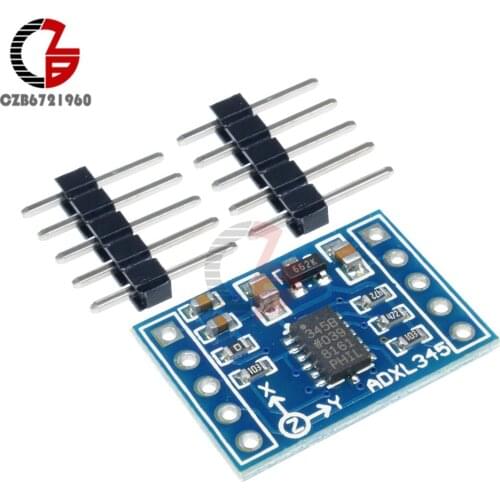 3-axis Tilt Sensor Module DC 3V-5V ADXL345 Digital Acceleration of Gravity Tilt Module I2C SPI AVR ARM MCU for Arduino