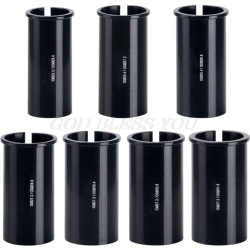 Aluminum Alloy Bicycle Seatpost Sleeve Convert Seat Post Tube Conversion Adapter 22.2/25.4/27.2/28.6/31.6mm Drop Shipping
