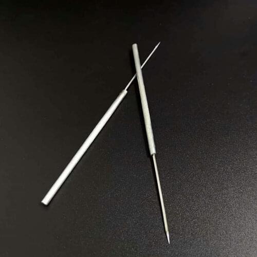 Free shipping 2pcs/10pcs 138mm Stainless Steel Anatomy tools, probe insect dissection needle, Biological dissecting needle