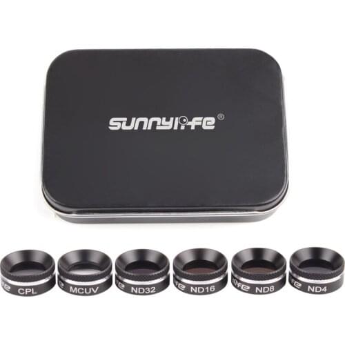 Drone Filters Camera Mavic Air UV CPL ND 4 8 16 32 Neutral Density Set Drones Star Filter For DJI Mavic Air Filter Accessories