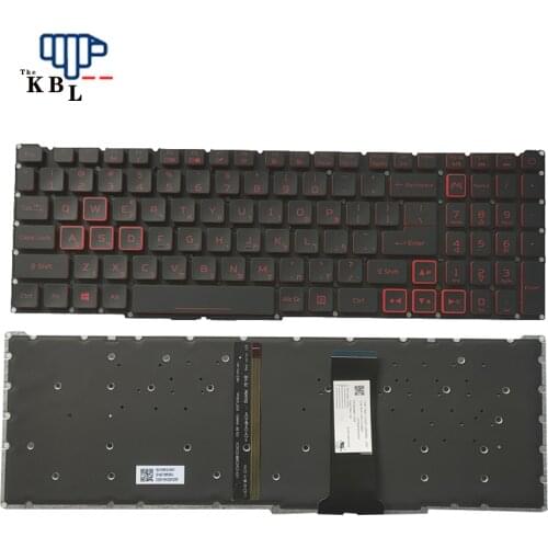 New For Acer Nitro AN515 Hebrew Language Backlit Laptop Keyboard PK132K11A05 LG5P-N90BRL