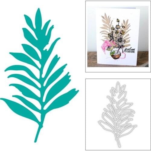 2020 New Plant Green Leaf Metal Cutting Dies For DIY Leaves Embossing Cut Paper Decoration Greeting Card Scrapbooking No Stamps