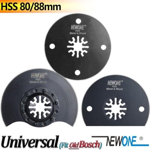 NEWONE 88mm HSS Oscillating Tool in oscillating Multi-tools Renovator Saw Blade Accessories Metal Wood in Saw Blade