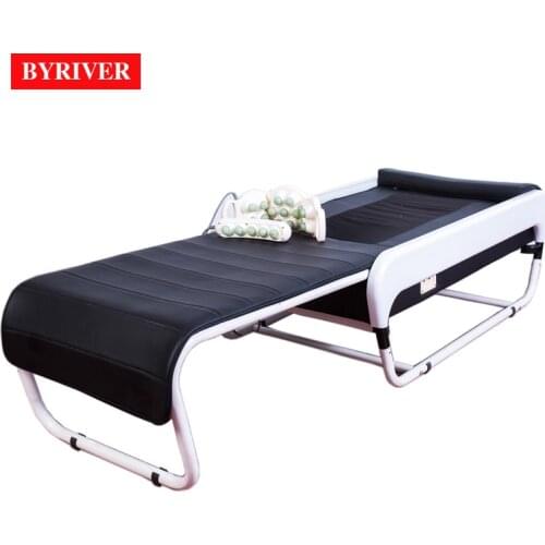 BYRIVER Factory Wholesale 2020 New Design Electric Korean 3D APMS Auto Spine Scan V3 Foldable Sliding Therapy Massage Bed