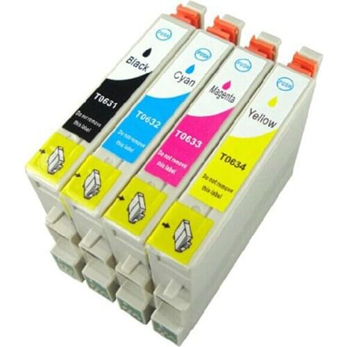 INK WAY Full set of T0631-T0634 Compatible inkjet cartridge for Stylus C67 C87 CX3700 CX4100 CX4700 CX5700F CX7700