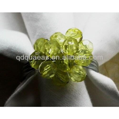 Aliexpress sold beaded wedding napkin ring
