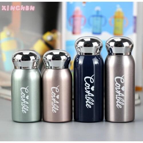 New 200ml 260ml Cartoon Thermos Stainless Steel Vacuum Flask Cup Thermal Thermos Bottle Insulated Tumbler Coffee Milk Mug