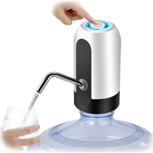 ZK30 Barreled Water Bottle Pump Mini Portable Dispenser USB Charge Automatic Electric Water Dispenser Drink Pump