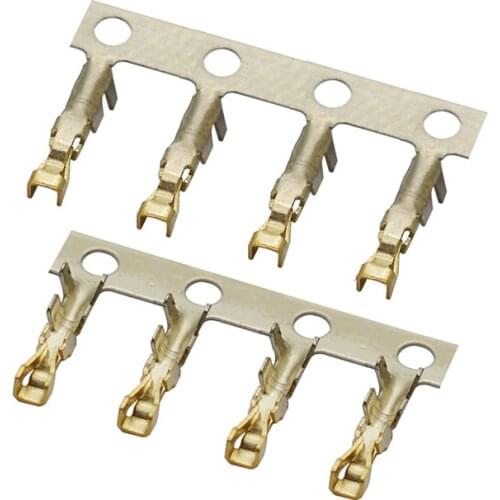 100pcs/lot NEW 2.0mm DuPont terminal plastic shell crimping terminal wiring shrapnel 2.0 pitch DuPont plastic shell terminal