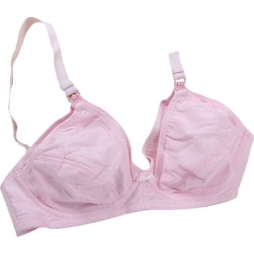 Women Nursing Bra Maternity Breastfeeding Bra Prevent Sagging for Pregnant Underwear Plus Size Breast Feeding Bra Comfortable