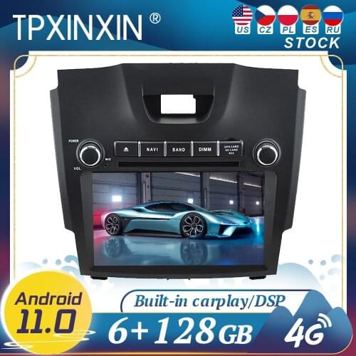 Carplay For Chevrolet S10 Android11 Car Radio GPS Navigation Head Unit Multimedia Stereo Player