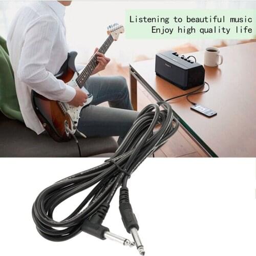 3 Meter Guitar Amp Electric Guitar Cable Stereo Amplifier 10ft Electric Instrument Patch Cord Amplifier Cable Cord Guitar Parts