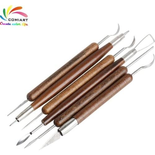 Clay Sculpture Figurine Tool Ceramic Arts Pottery Ceramics Craft Tools Playdough Tool artistic fatlute ceramic Plastics tool