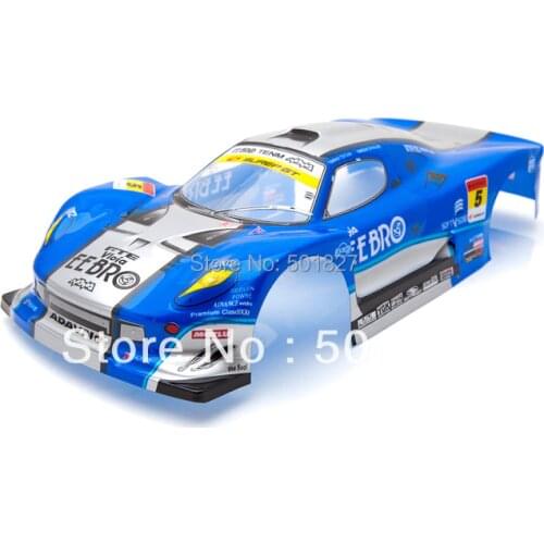 YUKALA 018 blue rc parts 1/10 PVC painted shell body for 1:10 RC CAR 190mm
