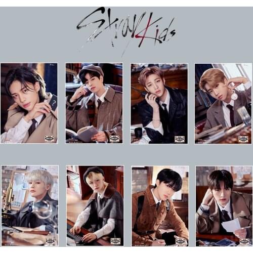 KPOP Stray Kids Fan Meeting SKZ-X Poster Self-adhesive Pictorial Photo SKZ Elk Peripheral Sticker