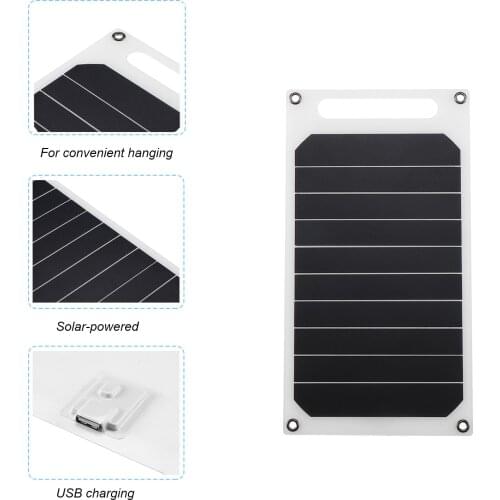 Mini Solar Panel Slim Light Solar Cell USB Battery Charger Solar Battery Chargers USB Solar Power Bank For Phone Car Charger