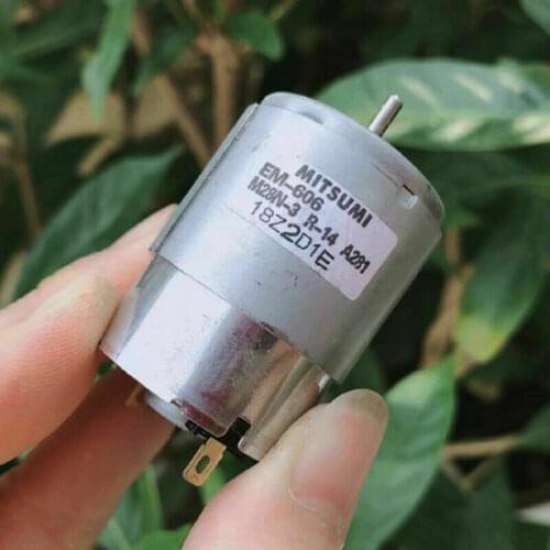MITSUMI M28N-3 R-14 RS-385 Mute Motor DC 6V 9V 12V 24V 12000RPM Large Torque for Printer/ Digital Camera
