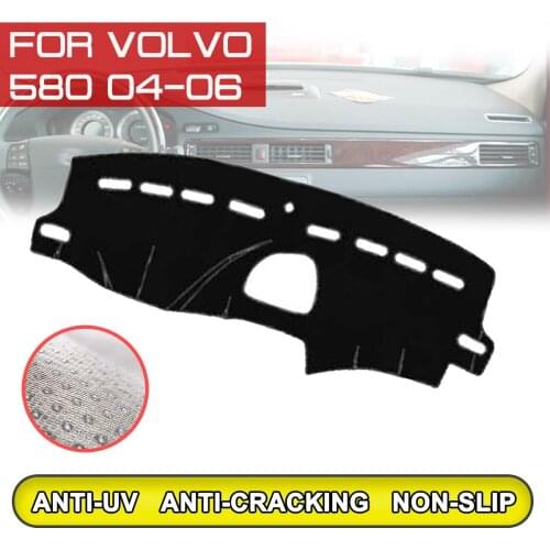 For Volvo S80 2004 2005 2006 Car Dashboard Mat Anti-dirty Non-slip Dash Cover Mat UV Protection Shade
