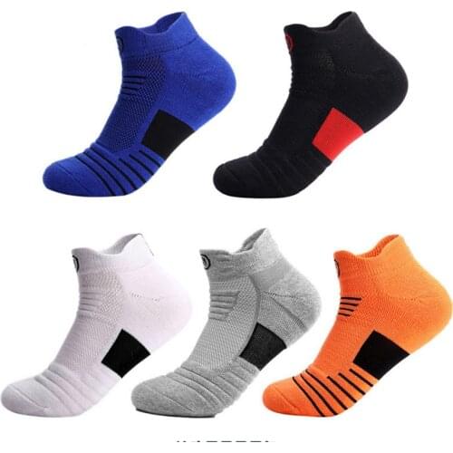 Running Socks Sports Basketball Football Cycling Men Women Anti Slip Breathable Moisture Women Cotton Athletic No Sweat Sock