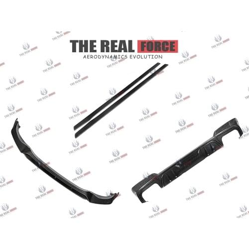 Suitable For 18-21 BMW G01 G02 X3 X4 VAD-BS Carbon Fiber Full Body Kit Front Rear Lip Diffuser Side Skirts