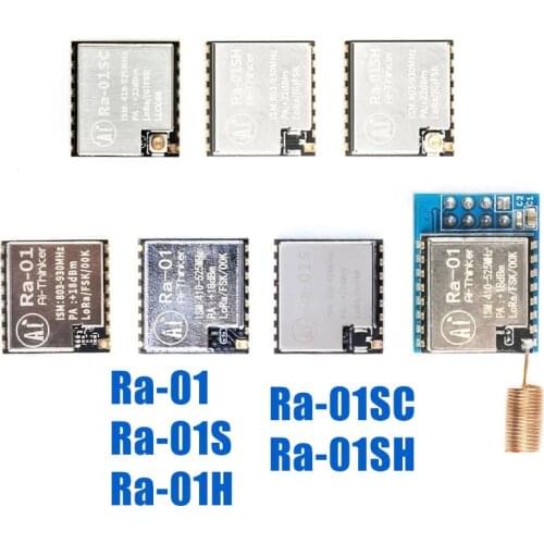 Ra-01 LoRa Wifi Wireless Transmit Module Ra-01SC Ra-01SH Ra-01S Ra-01H Lora Spread Spectrum Module 433MHZ 868MHZ SX1276 SPI/UART
