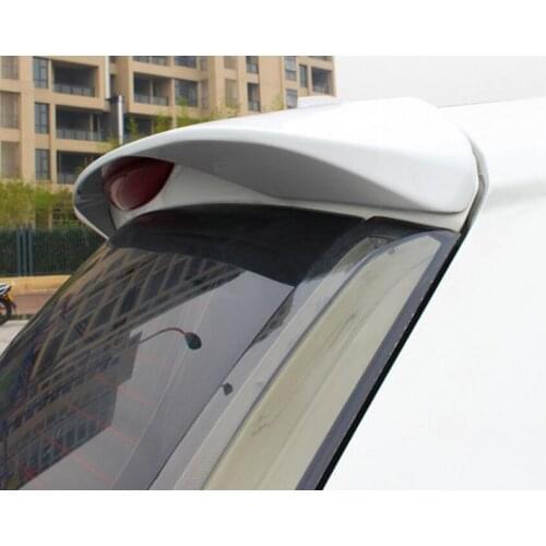 RQXR sport style ABS tail wing roof visor rear spoiler for honda Fit Jazz 2014-2017 unpainted