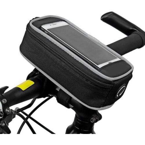 5.7inch bicycle touch screen bag,waterproof mtb bike phone pouch,bicycle front frame bags for men,cycling road bike caccessories