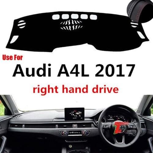 TAIJS Factory Sport High Quality Leather Car Dashboard Cover For Audi A4L 2017 Right Hand Drive